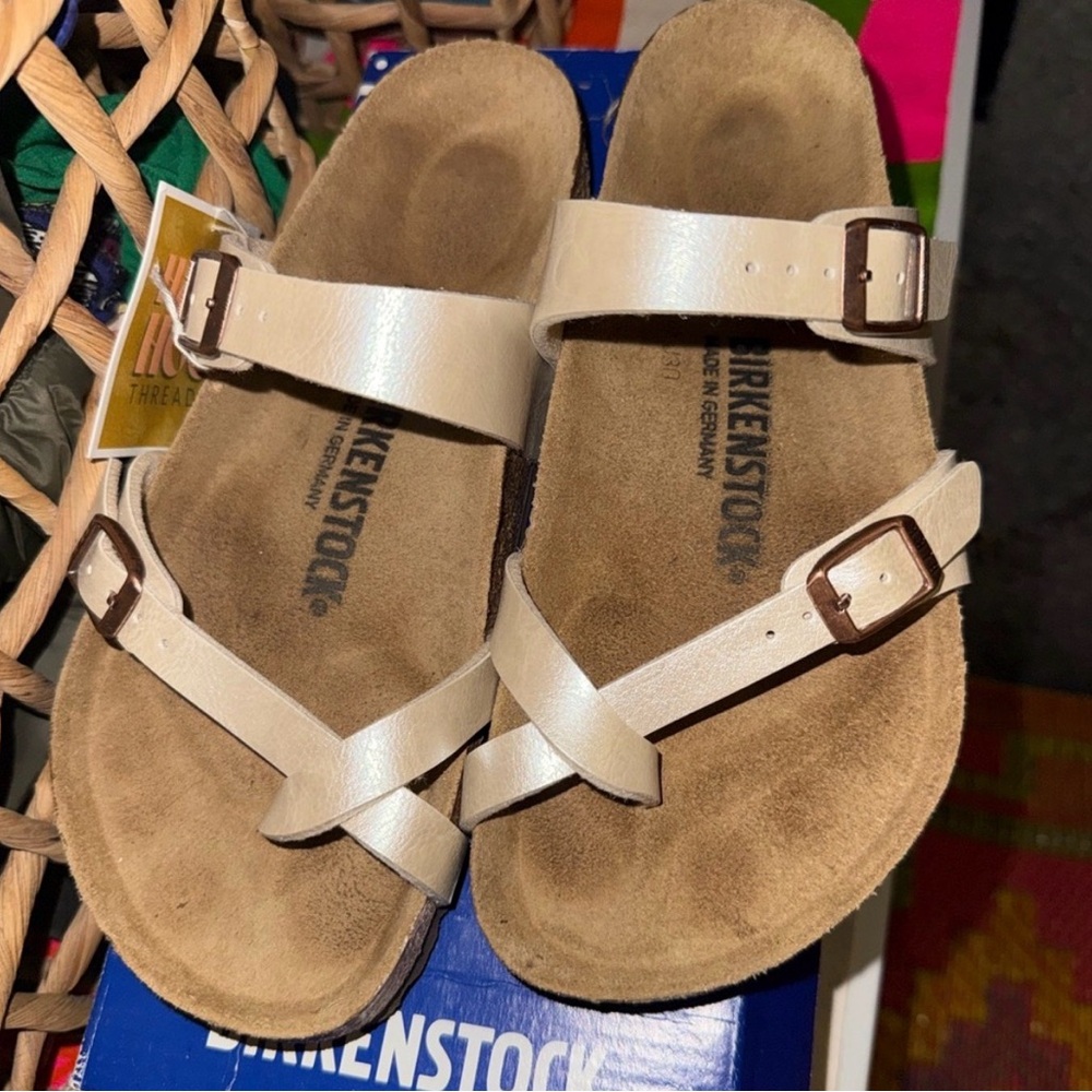 Birkenstock Mayari, Pearl White